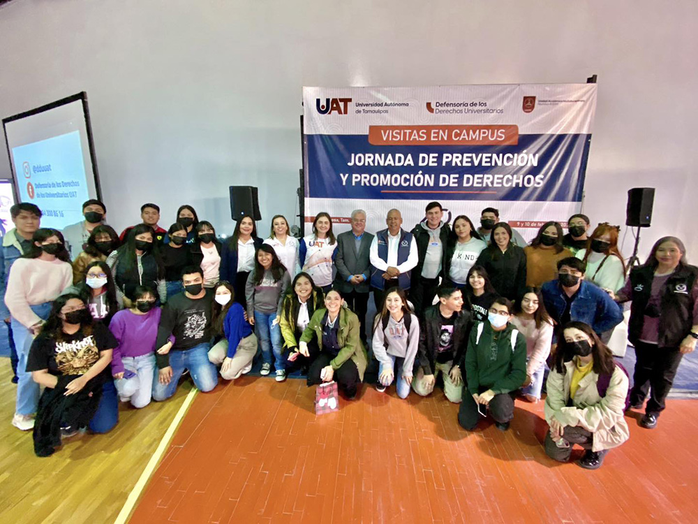 Inicia UAT jornadas de prevención y promoción de derechos de los universitarios