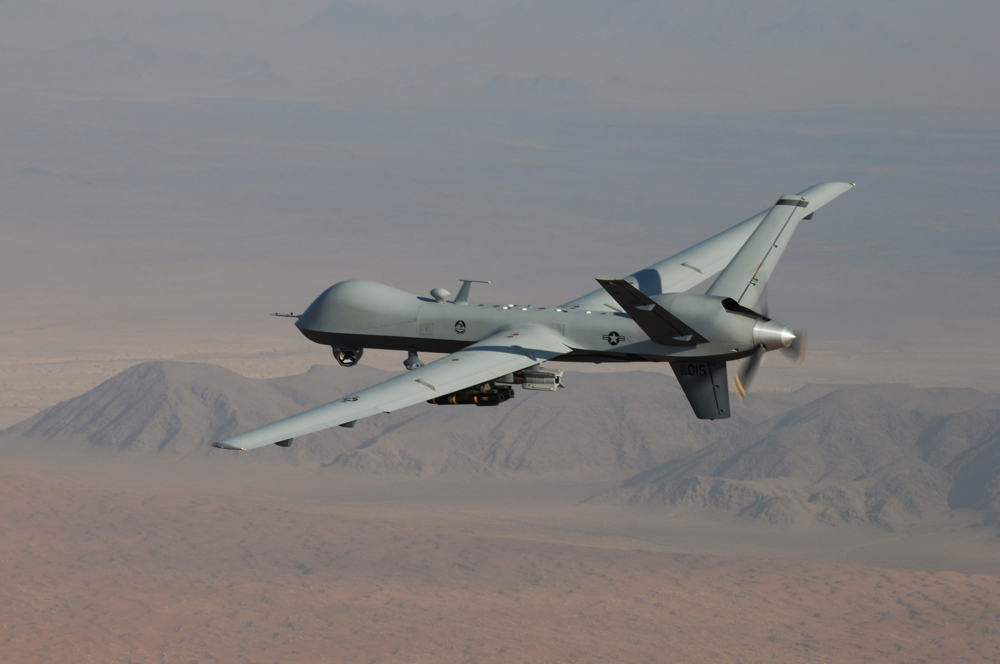 El MQ-9 derribado, un dron que puede ir armado y diseñado para la vigilancia
