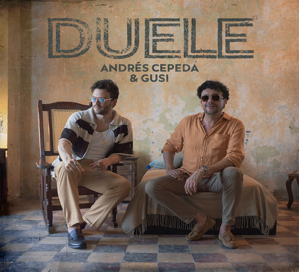 ANDRÉS CEPEDA  PRESENTA SU NUEVO ÉXITO “DUELE” A DÚO CON  GUSI