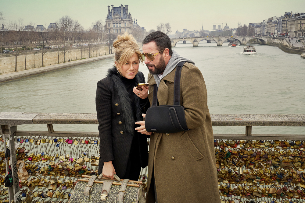 Aniston y Sandler buscan repetir la fórmula del éxito en “Murder Mystery 2”