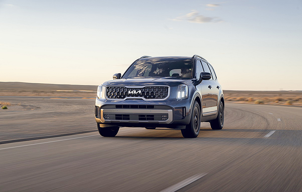 El Kia Telluride del 2023 ha sido galardonado con la calificación TOP SAFETY PICK+ del IIHS