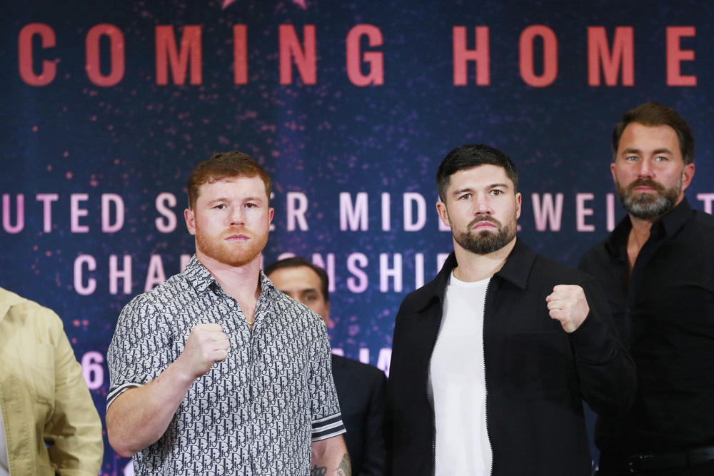 ‘Canelo’ Álvarez le dice a Ryder que está recuperado de su cirugía