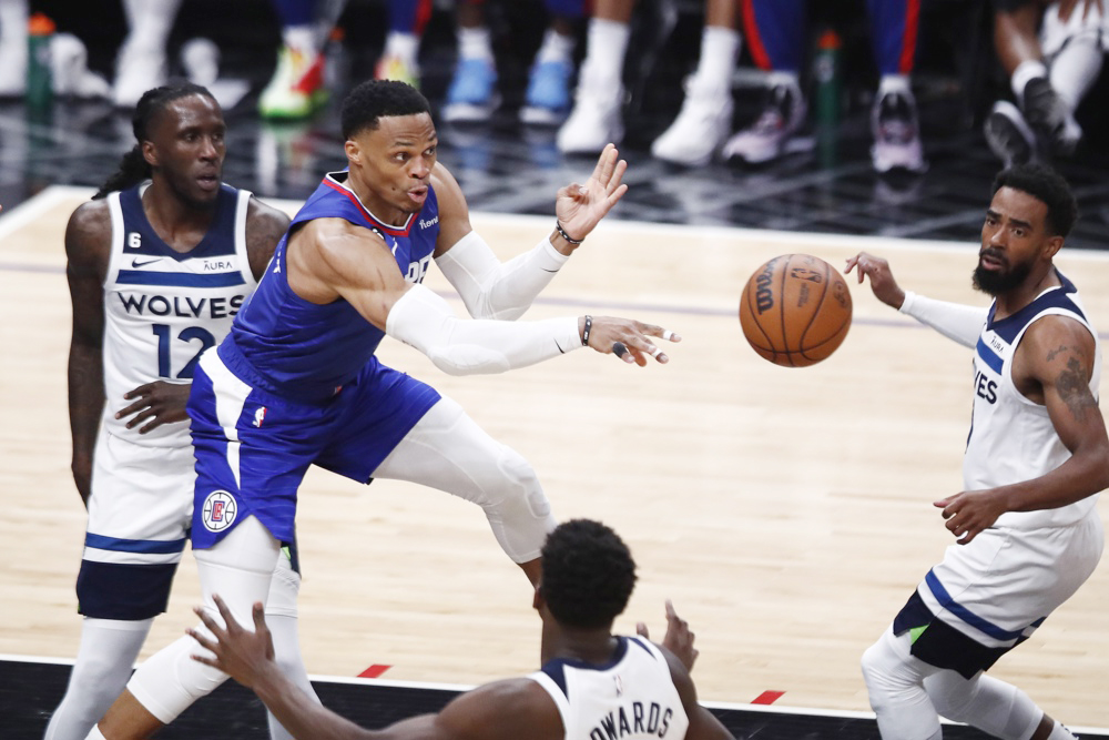 Clippers sufren su tercera derrota seguida y aún no han ganado con Westbrook