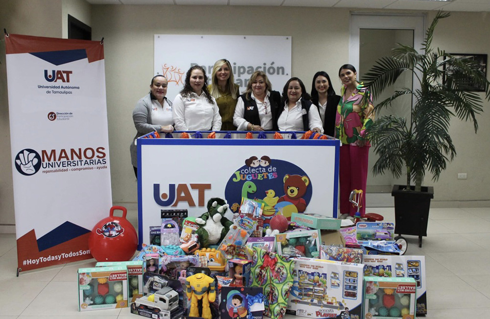 Invita UAT a la colecta “Donando un juguete haces feliz a un corazón”
