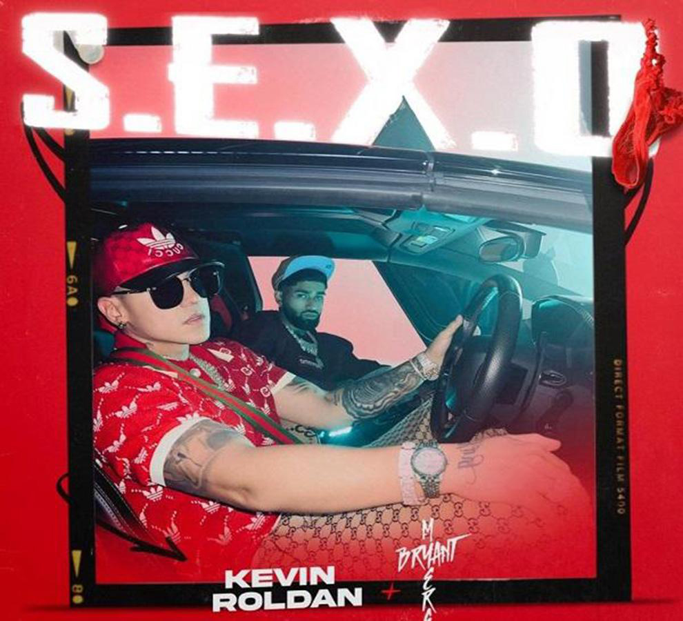 Kevin Roldán y Bryant Myers llegan a 20 millones en Youtube y son #2 en Billboard con “S.E.X.O”