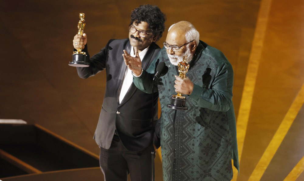 “Naatu Naatu”, de la película india “RRR”, gana el óscar a la mejor canción