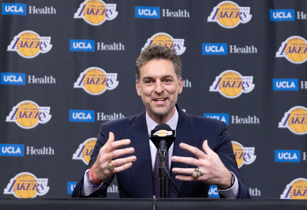 Pau Gasol: “Es increíble. Todo lo que puedo decir es gracias”