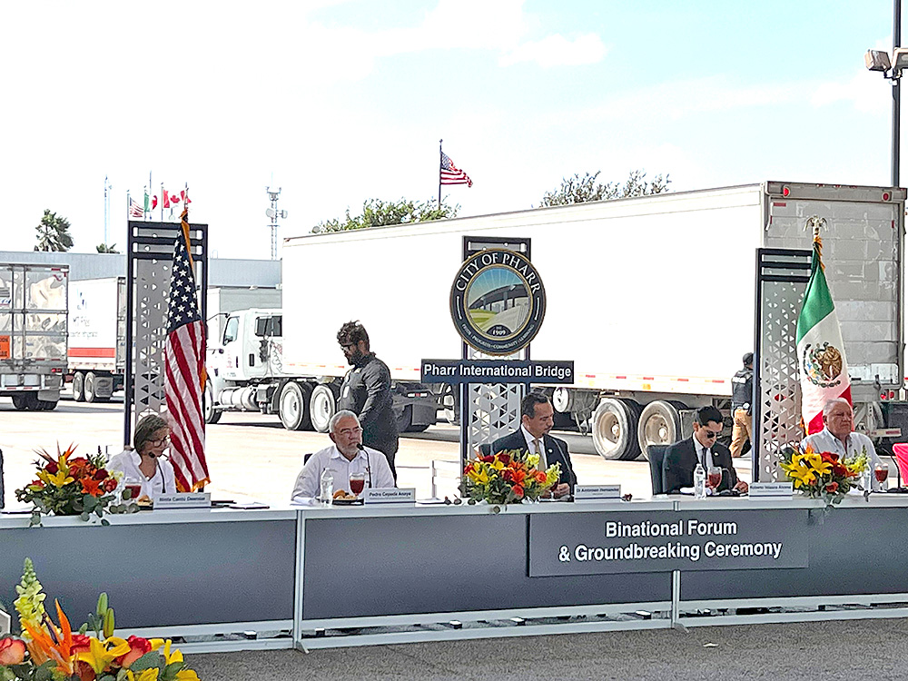 Inició ampliación del puente internacional de Pharr