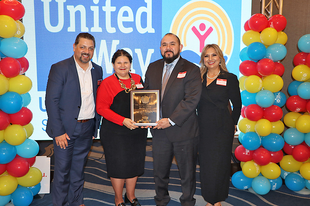 Mission CISD honrado por United Way of South Texas por sus esfuerzos
