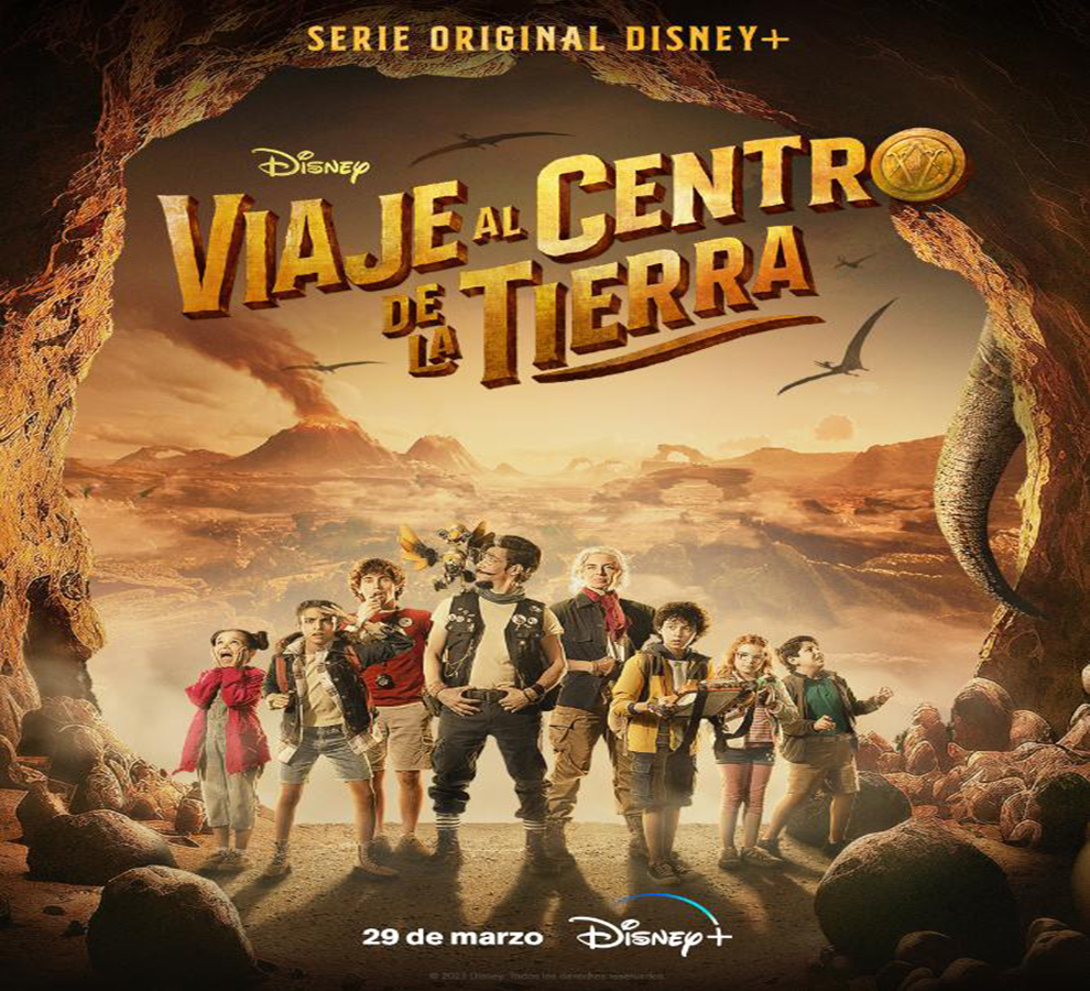Óscar Jaenada y Margarita Rosa de Francisco protagonizan la serie “Viaje al centro de la tierra”