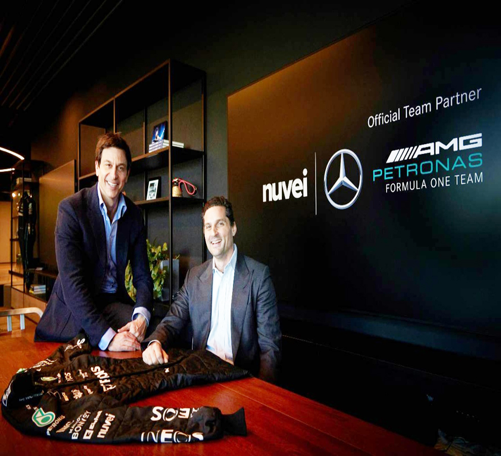 Nuvei y el equipo de Fórmula 1 Mercedes-AMG Petronas unen fuerzas