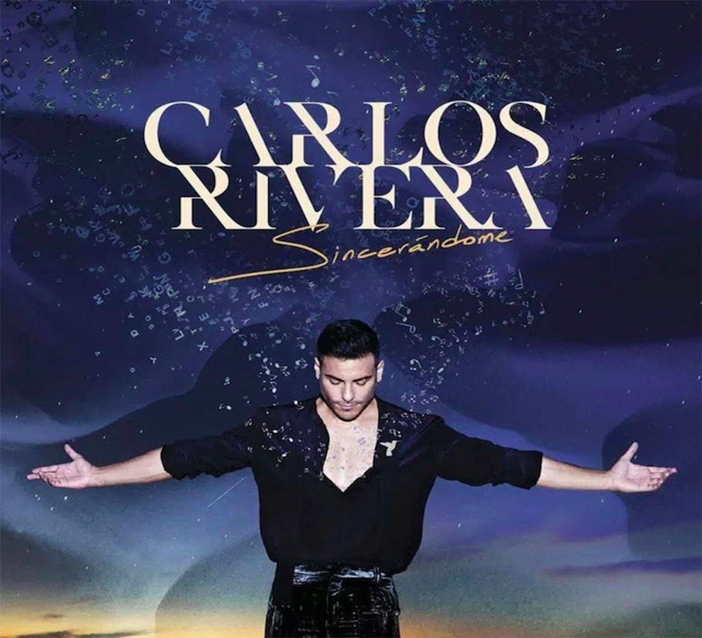 Carlos Rivera encabeza el Hit Parade en México con “Sincerándome”