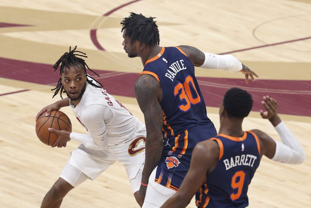 107-90. Los Cavaliers igualan la serie con los Knicks al ritmo de Garland