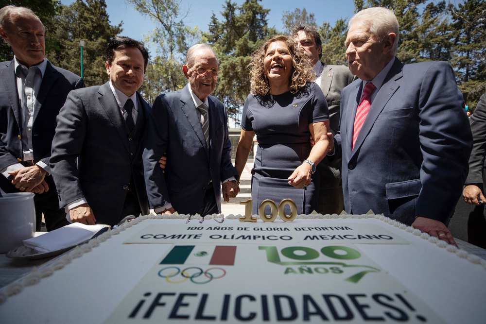 El Comité Olímpico Mexicano anuncia independencia económica en su centenario