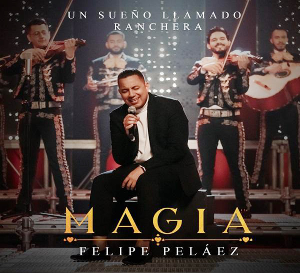 A ritmo de mariachi el colombiano Felipe Peláez estrena “Magia”
