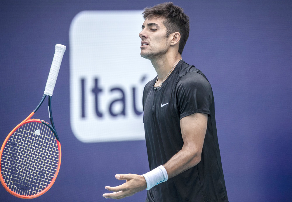 Garín no da opción a Hugo Dellien