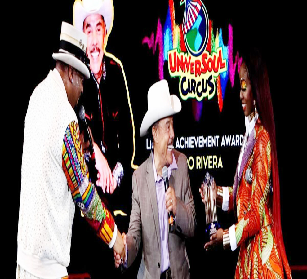 Don Pedro Rivera es galardonado  con el Lifetime Achievement Award en el UniverSoul Circus