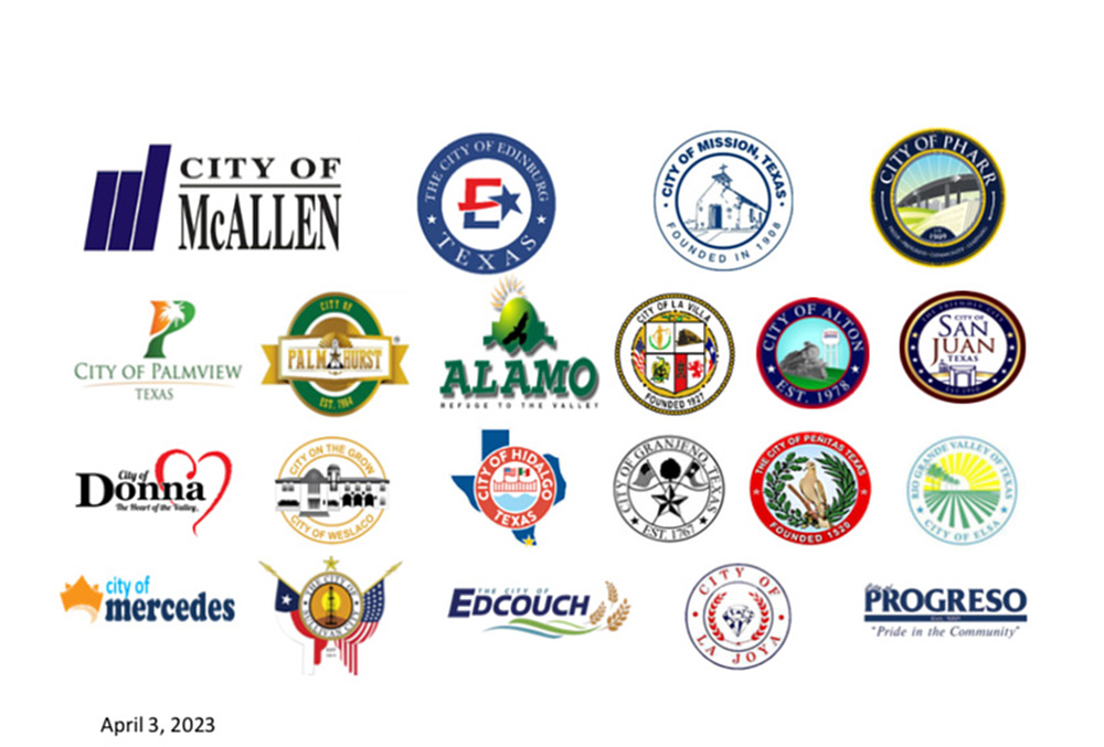 Alcaldes del Condado Hidalgo apoyan proyecto de transporte y seguridad