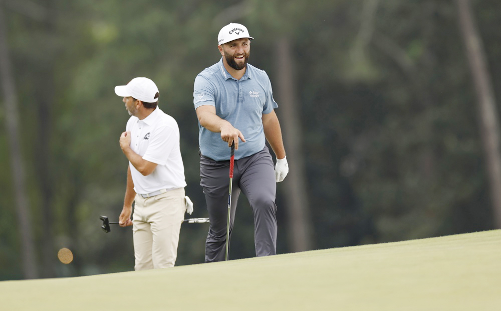 Rahm y McIlroy, por la chaqueta verde de Scheffler en el Masters de Augusta