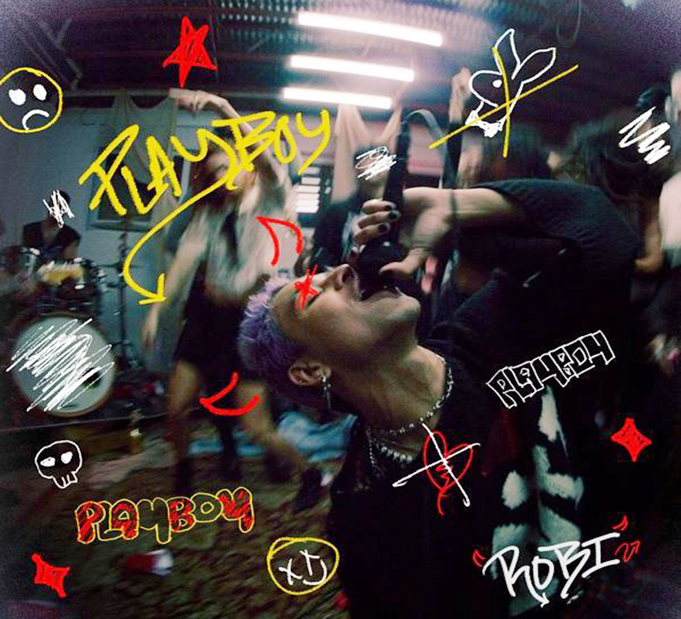 Vive sin límites: Robi fusiona Rock and Roll y Trap en “Playboy”