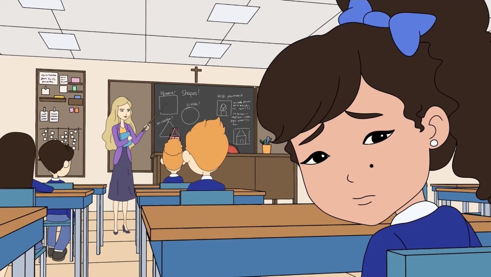 Nueva serie infantil refleja la vida bilingüe y bicultural de una niña latina