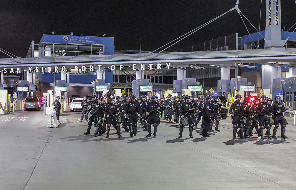 Agentes realizaron simulacro en frontera México-EE.UU. previo a fin de Título 42