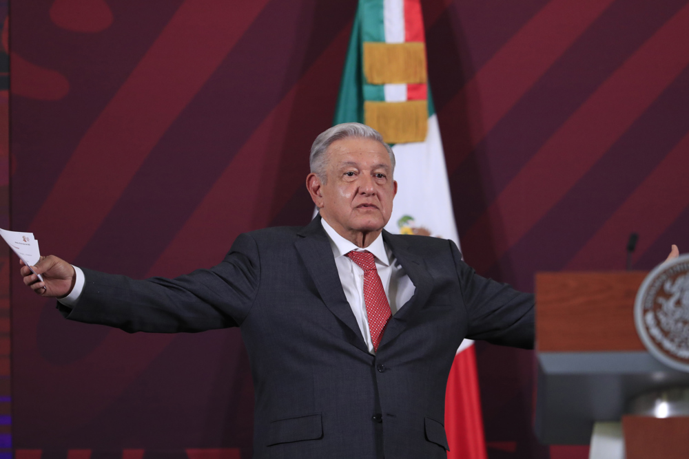 López Obrador presentará protesta diplomática ante EEUU por financiar ONG
