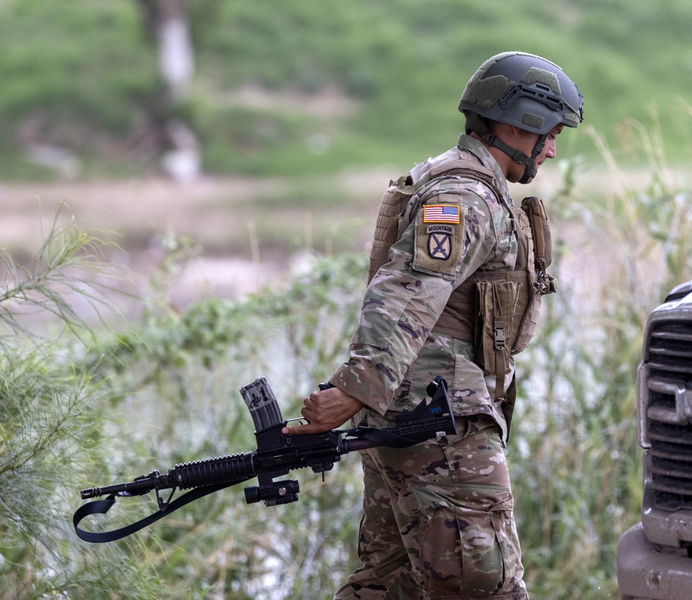 Los primeros 550 soldados de refuerzo habrán llegado este viernes a la frontera de EE.UU.
