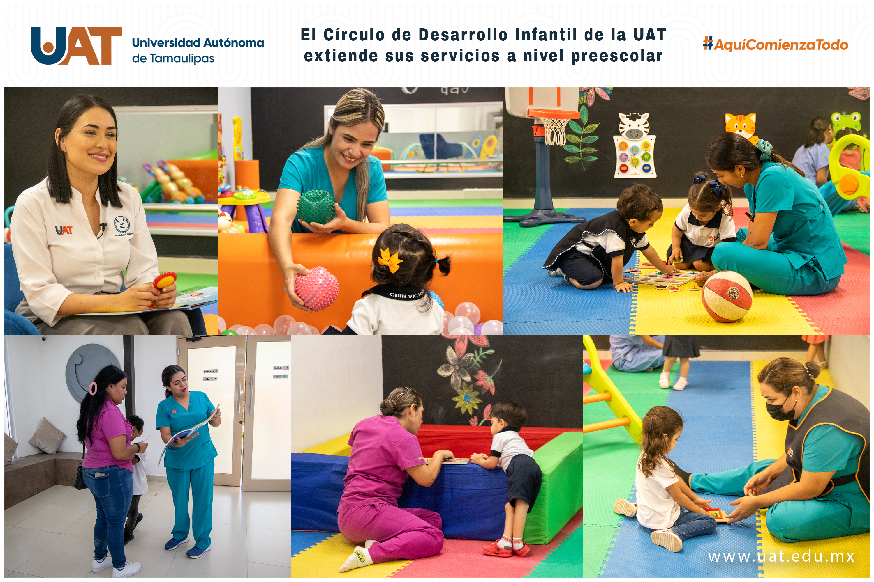 El Círculo de Desarrollo Infantil de la UAT extiende sus servicios al nivel preescolar