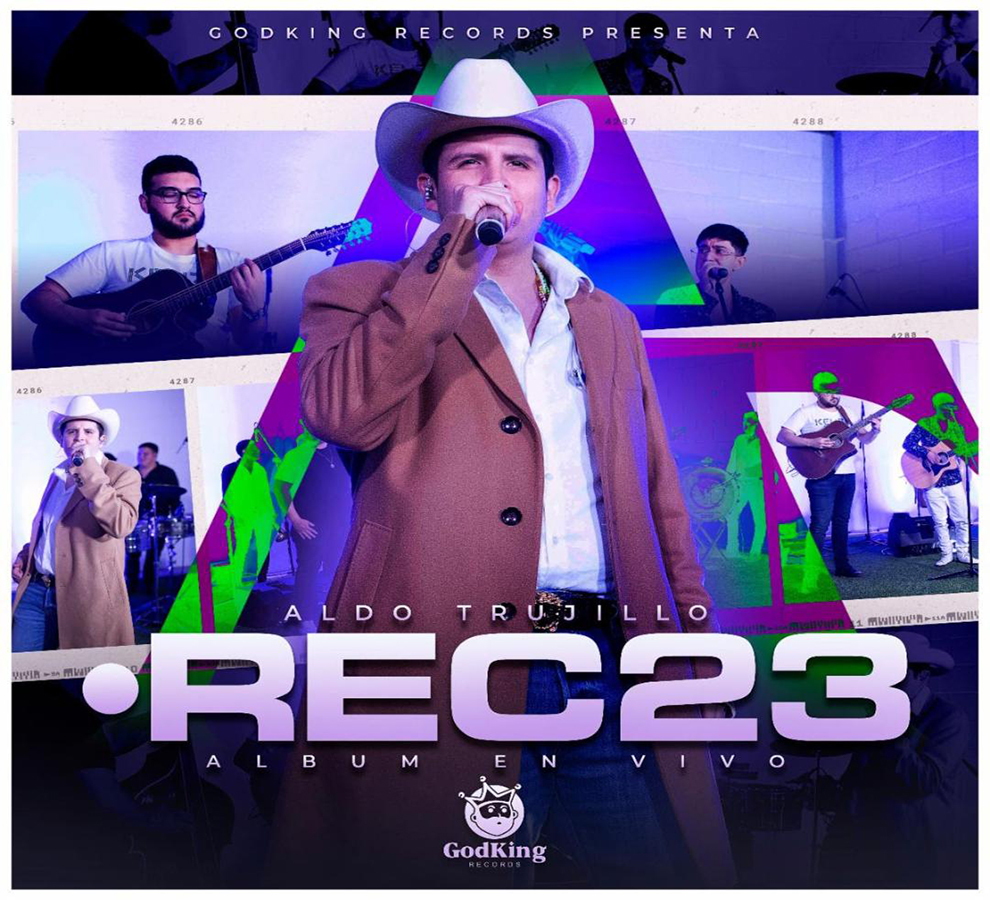 Aldo Trujillo presenta “Rec 23” su nuevo álbum grabado en su totalidad en vivo