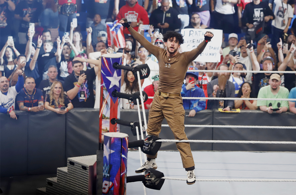 Evento de lucha libre “Backlash” con Bad Bunny es el mayor visto en la historia de WWE