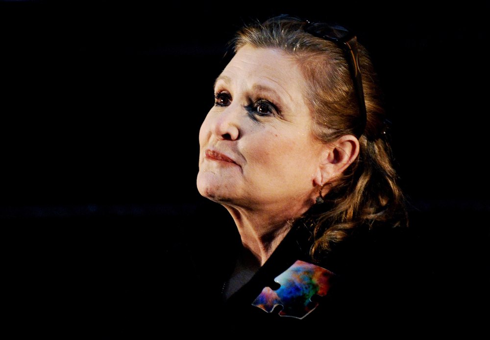 El legado de Carrie Fisher, reconocido con una estrella póstuma en Hollywood