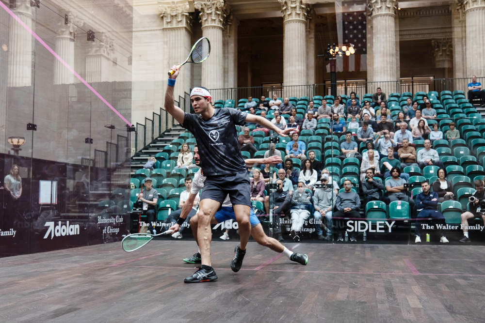 Diego Elías, la revolución en el squash viene de Perú