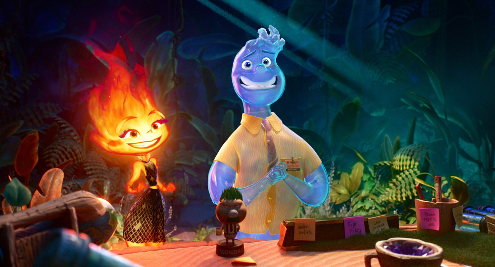 “Elemental”, la apuesta tecnológica más ambiciosa de Pixar también busca llegar al corazón