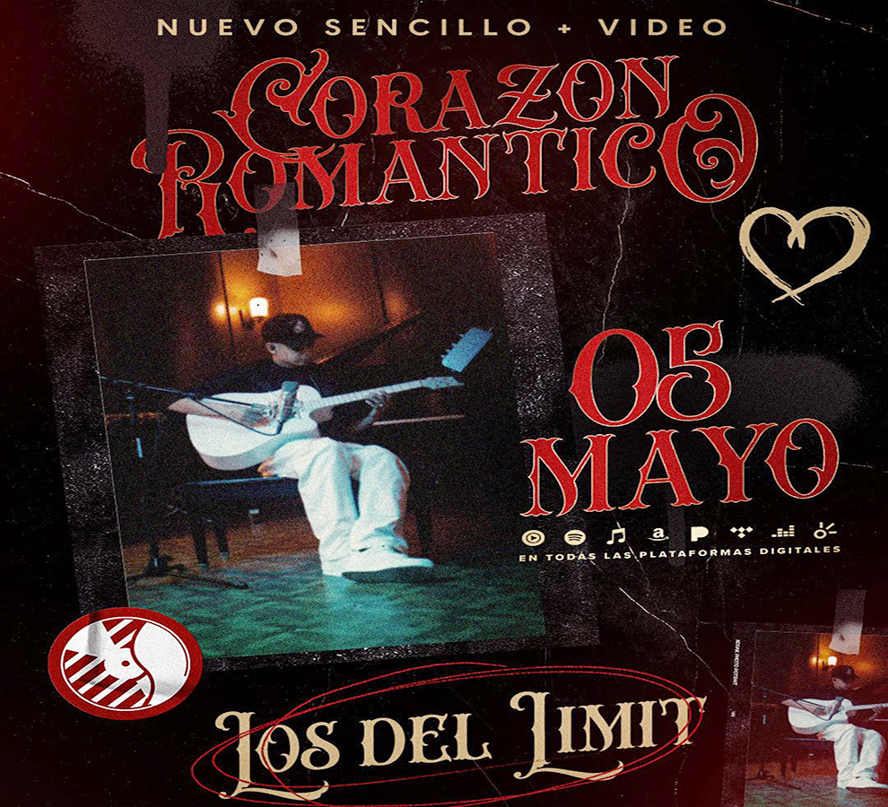 Los del Limit estrenan “Corazón romántico” a ritmo de banda