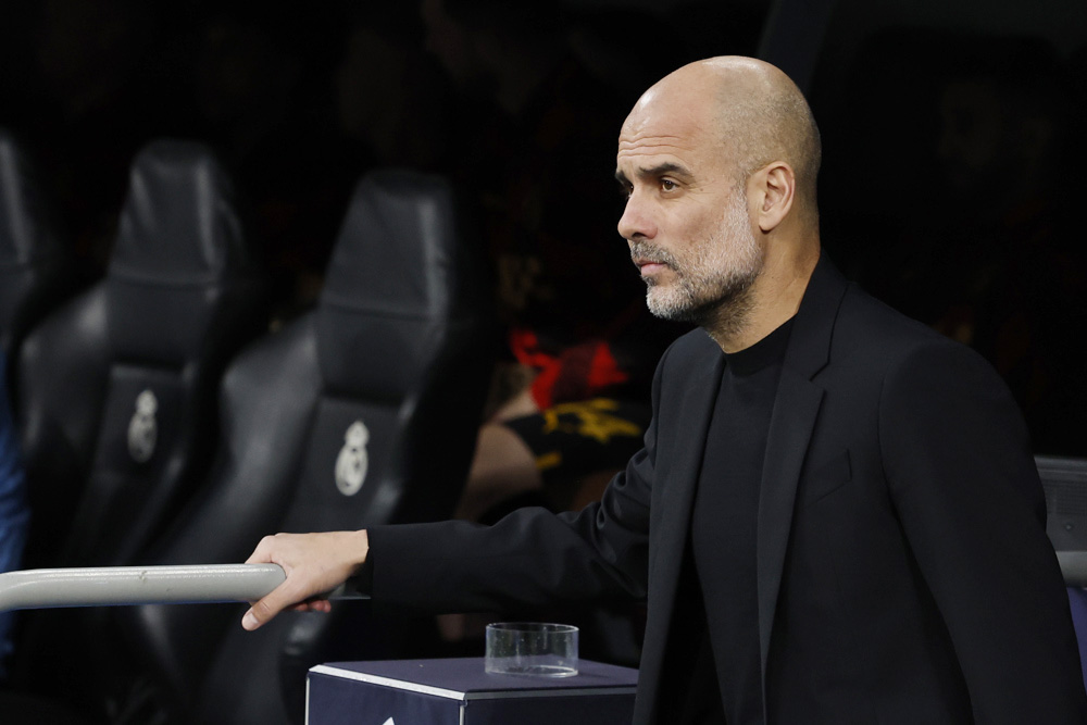 Pep Guardiola se pone el traje de la final