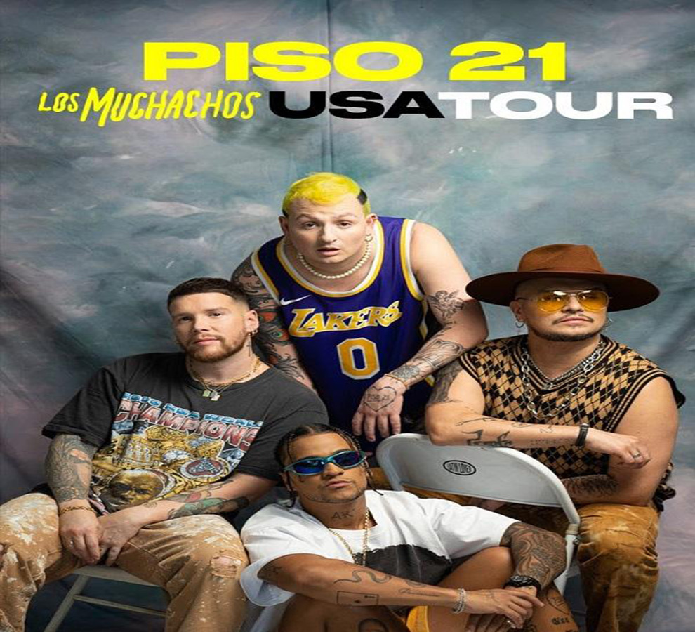 Piso 21 anuncia “Los Muchachos Tour”  por EE.UU