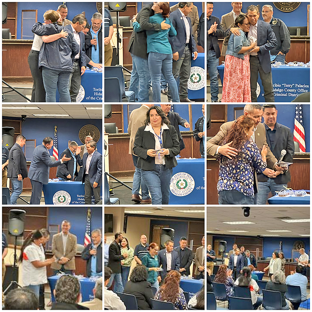 Terry Palacios felicita a su personal por aniversarios de trabajo