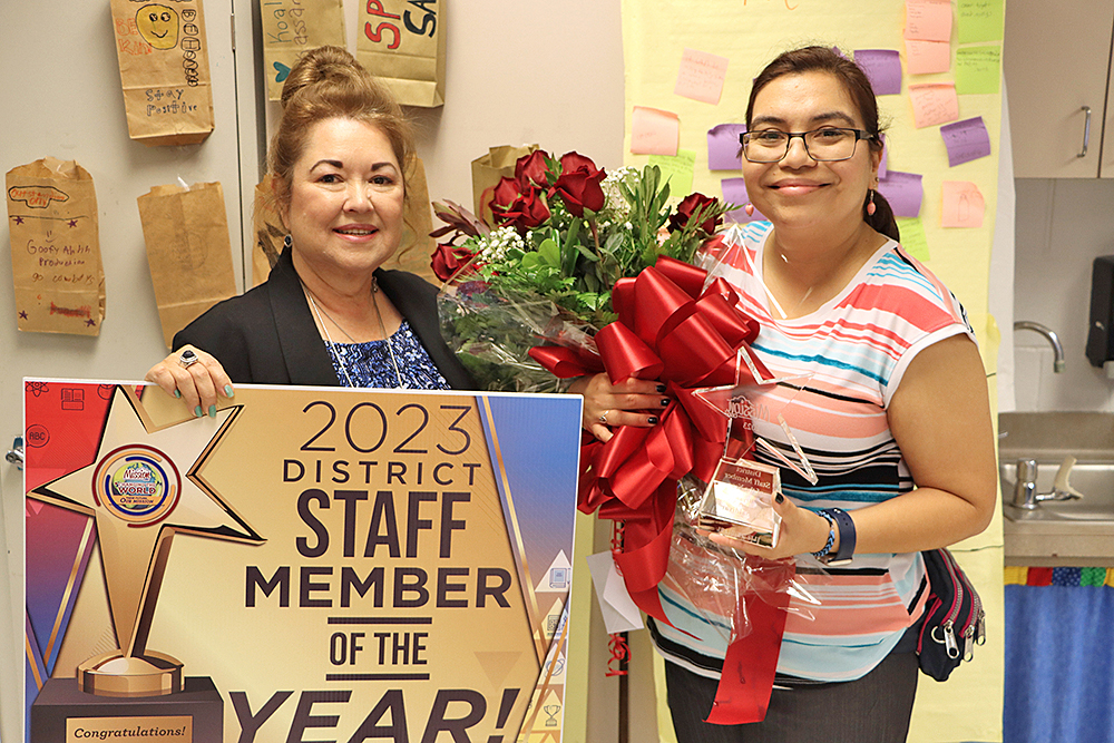 Mission CISD nombra Miembros del Personal del Año del Distrito 2023