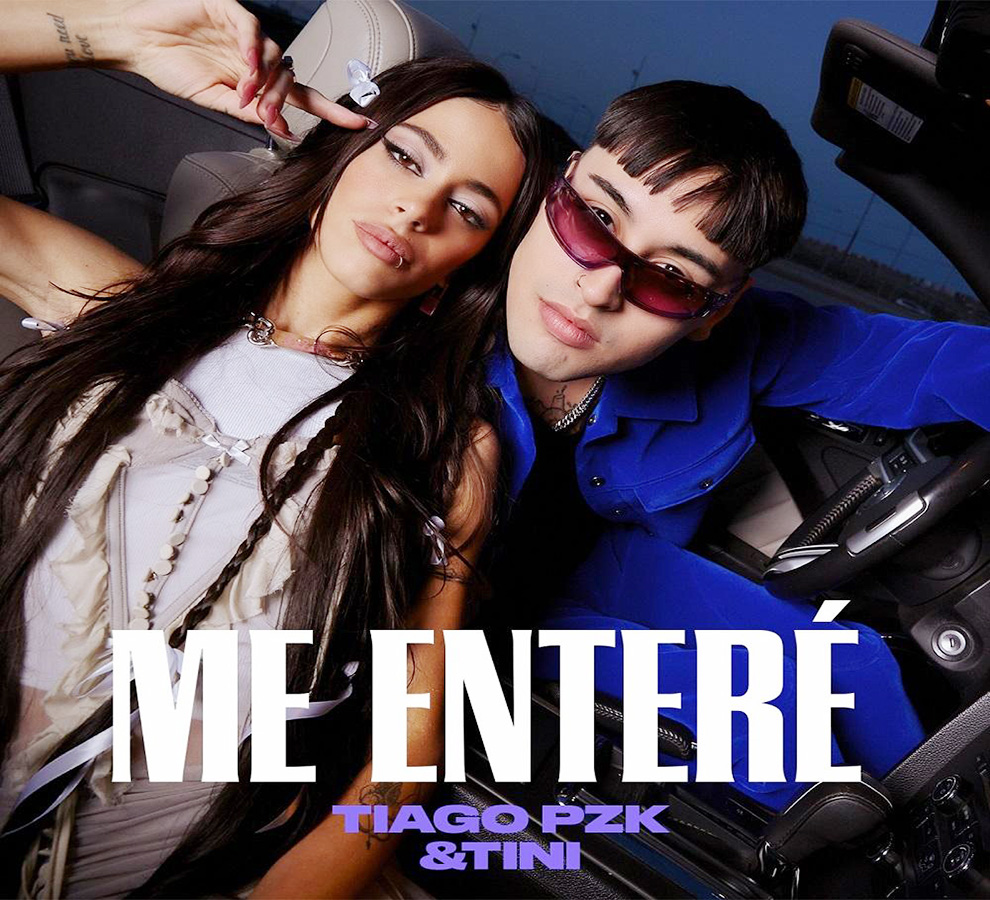 TIAGO PZK y TINI presentan “ME ENTERE” 