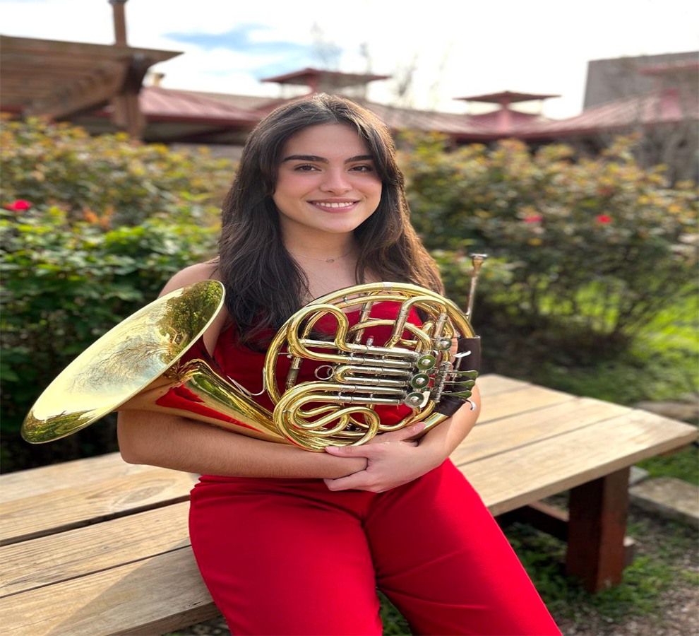 Vera Romero gana su lugar en la National Youth Orchestra