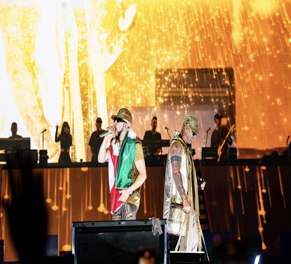 WISIN y YANDEL se despiden de México con histórica presentación