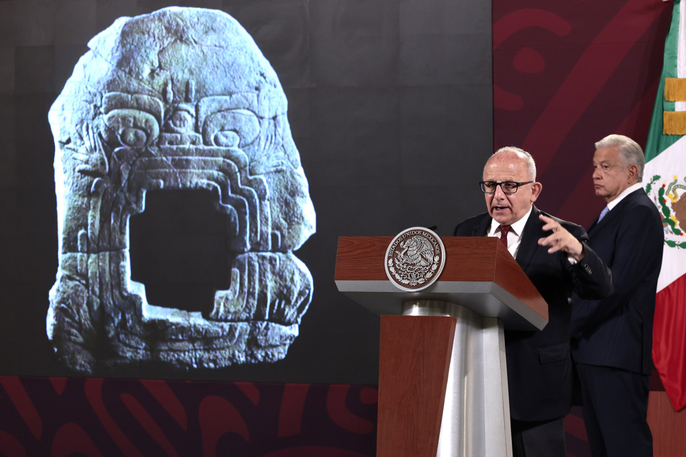 México recupera de Nueva York “el monstruo de la tierra”, la pieza olmeca más buscada