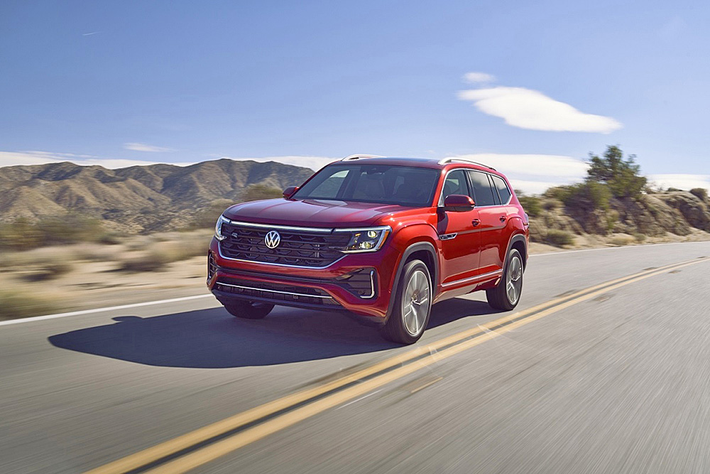 Volkswagen anuncia los precios de los renovados Atlas y Atlas Cross Sport del 2024