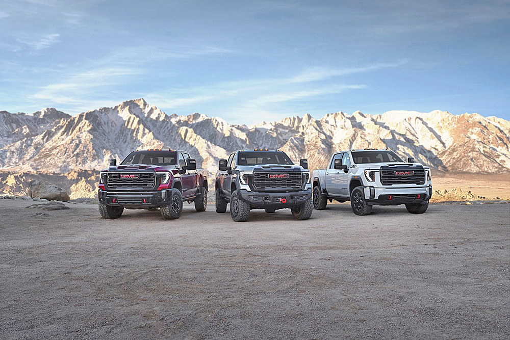 GMC muestra la primera edición del Sierra HD AT4X y Extreme AEV del 2024