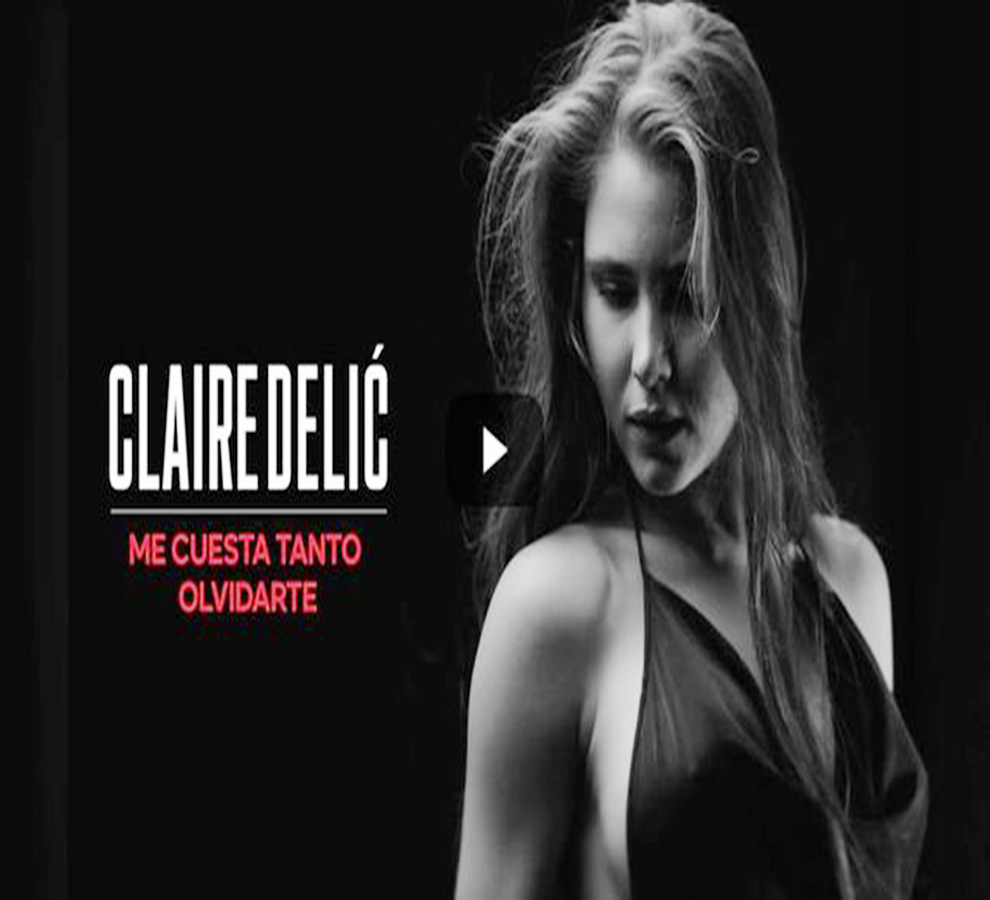 Claire Delić transporta a sus fans en un viaje nostálgico con el video musical “Me Cuesta Tanto Olvidarte”
