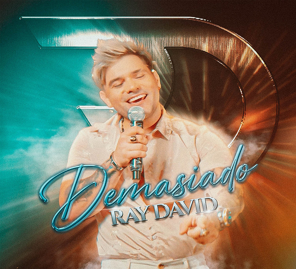 Ray David celebra por todo lo alto su #1 en el Top Tropical con “DEMASIADO”