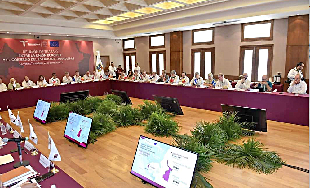 Embajadores de la Unión Europea realizaron visita a Tamaulipas