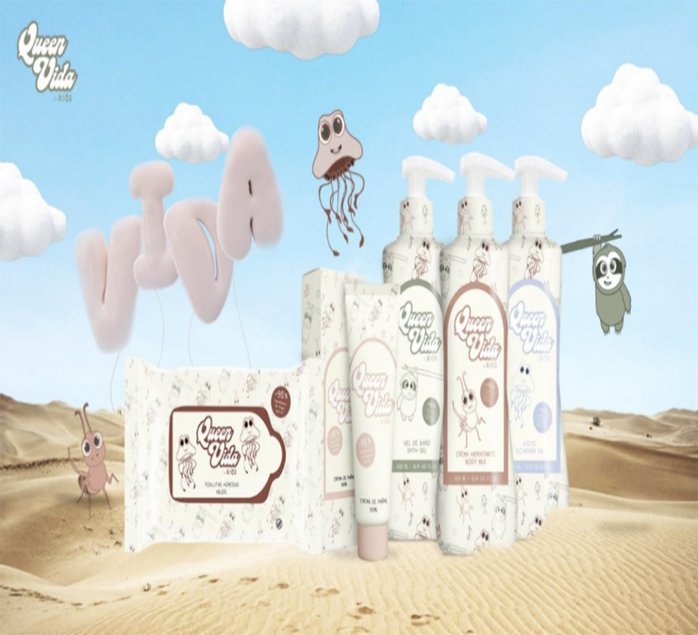 Natti Natasha triunfa con su línea de productos para bebés “Queen Vida for Kids”