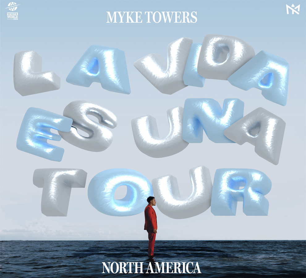MYKE TOWERS anuncia su gira “La Vida es Una” por EU y México